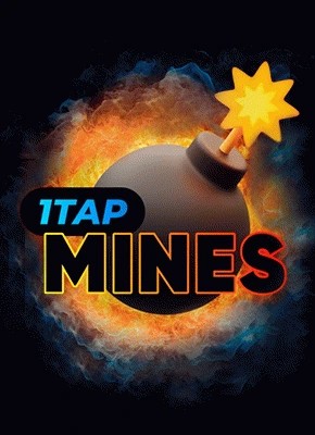 1Tap Mines game by Turbo Games – logo hosted on Kyngs Casino