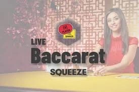 Try Baccarat Squeeze slot by Evolution on kyngscasino.be – logo image