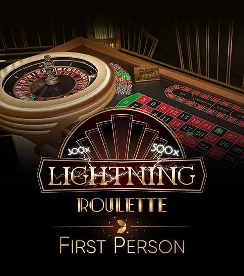 First Person Lightning Roulette – slot by Evolution, featured at kyngscasino.be