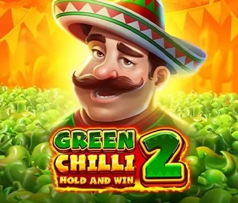 Green Chilli 2 slot icon by 3 Oaks Gaming, available at Kyngs Casino